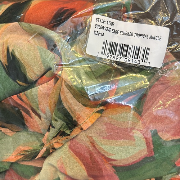 Anthropologie size 14 Hutch Mikayla Sleeveless V-Neck Side-Slit Maxi Dress - Picture 5 of 14